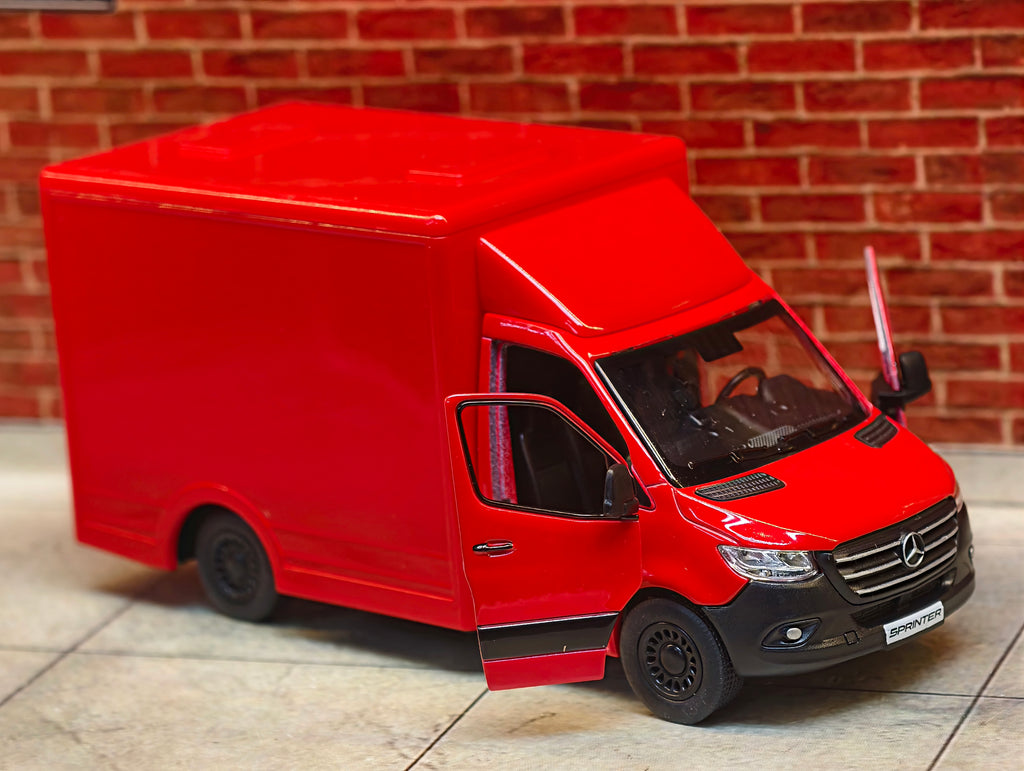 Kinsmart Officia Mercedes Benz Sprinter 1:48 Scale