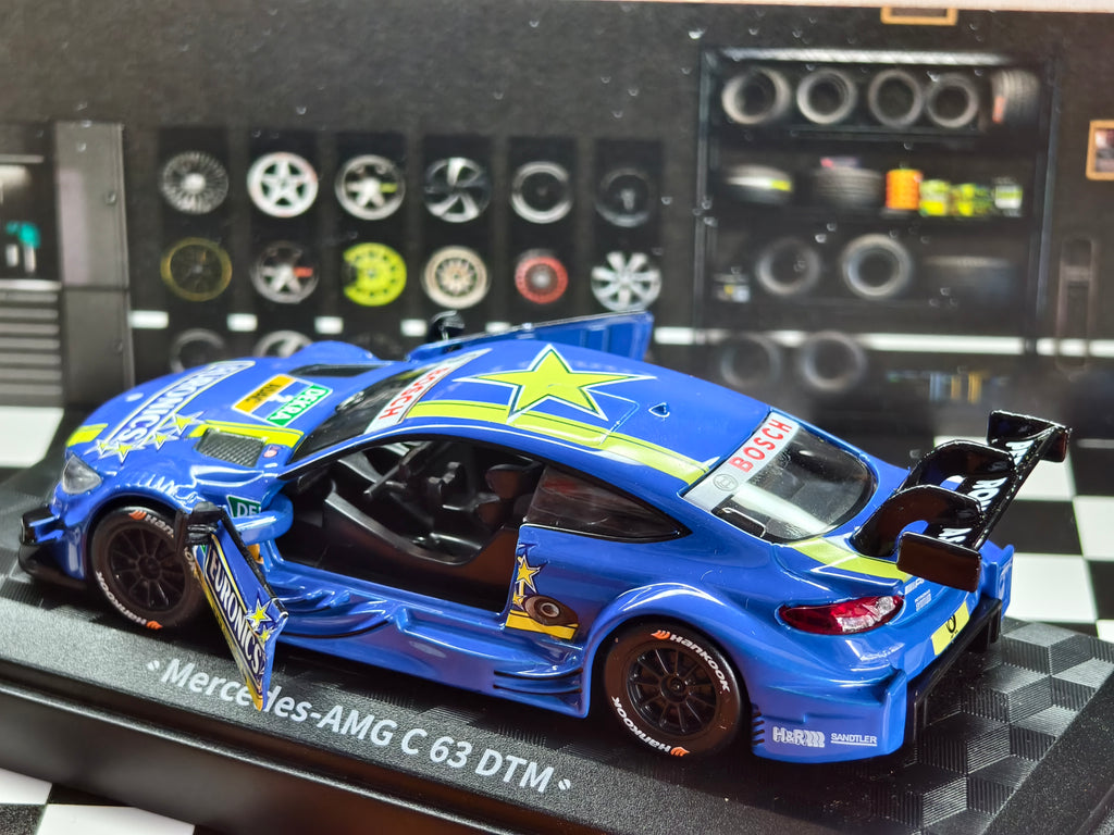 CCA Official Licensed MERCEDES AMG C 63 DTM 1:43 Scale in Acrylic Box