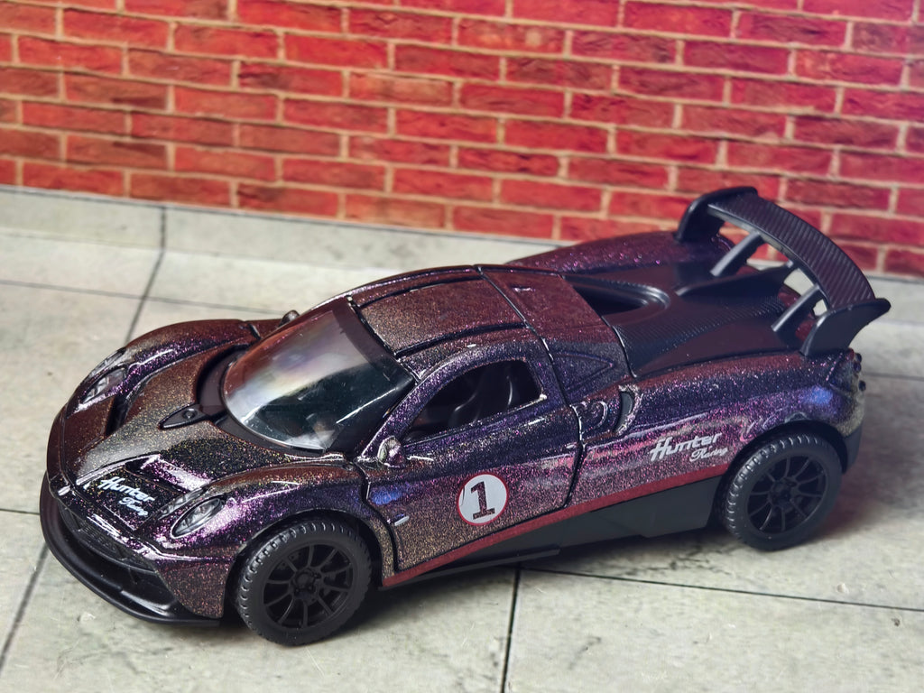 Pagani Huayra 1:36 Scale 3 Doors Openable