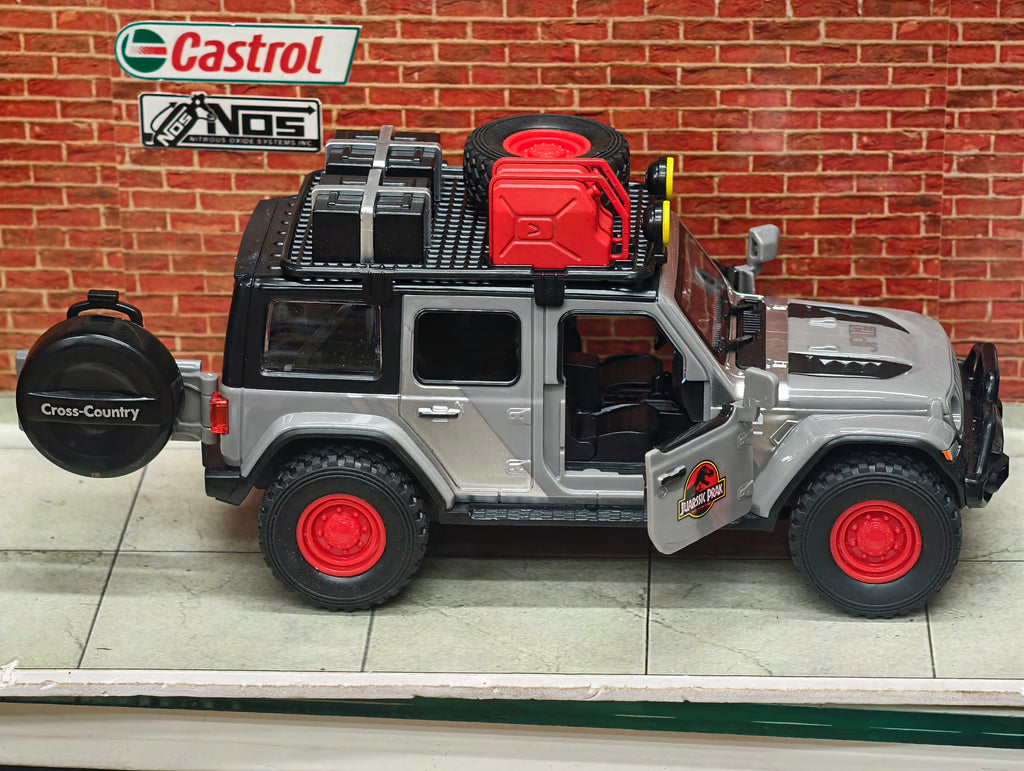 Jeep Wrangler Rubicon Jurassic Park Edition 1:24 Premium Detailing ABS Model