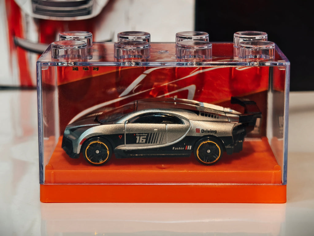 Bugatti Chiron 1:64 Scale in Acrylic Box