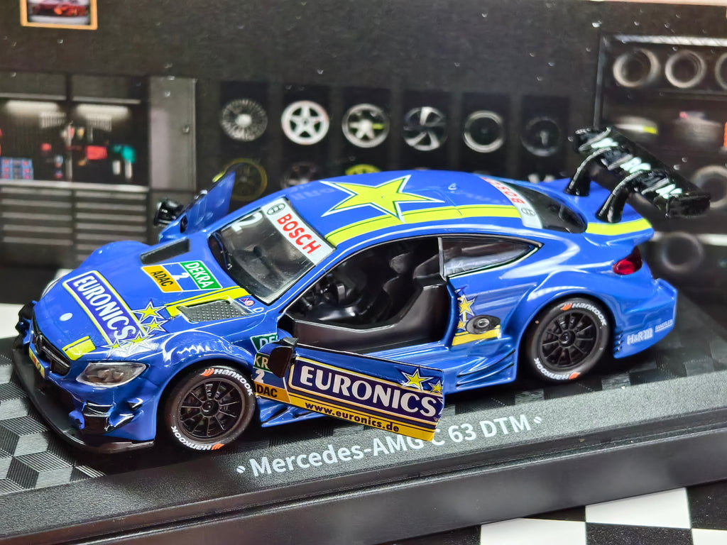 CCA Official Licensed MERCEDES AMG C 63 DTM 1:43 Scale in Acrylic Box