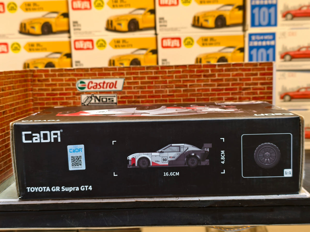 CaDA C55041W Official Licensed Toyota GR Supra GT4 1:24 scale building block set