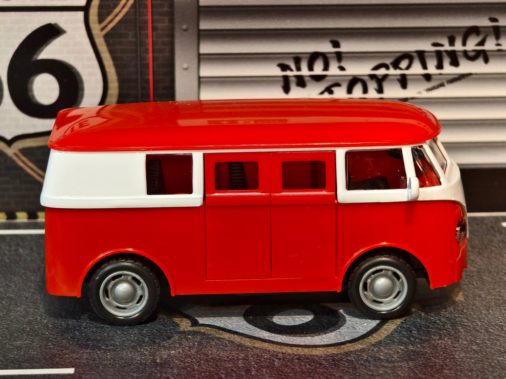 Volkswagen Kombi Van 1:36 Scale with Light and Sound Box Piece
