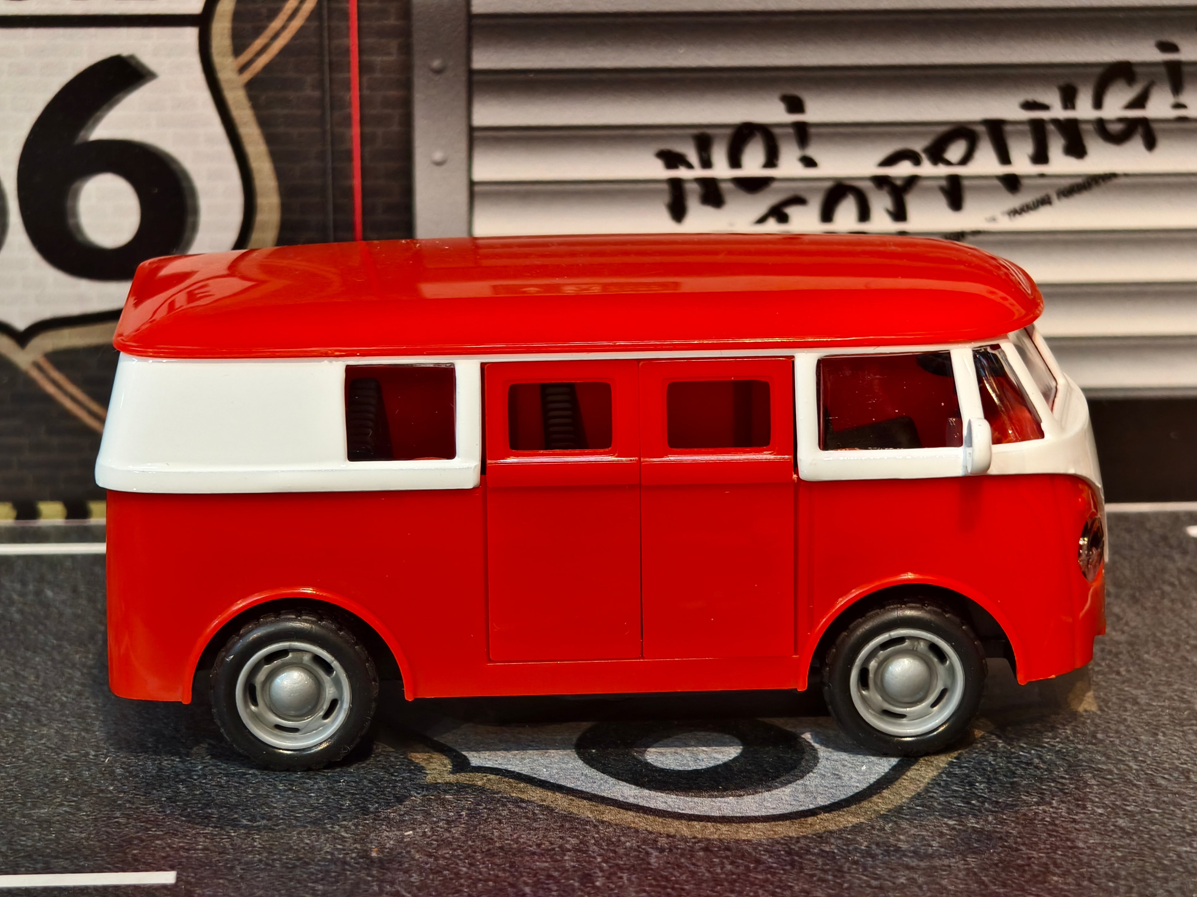 Volkswagen Kombi Van 1:36 Scale with Light and Sound Box Piece