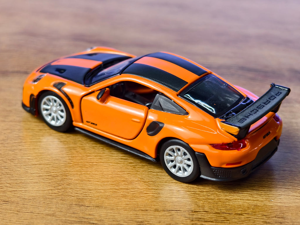 Official Licensed Burago PORSCHE 911 GT2 RS 1:64 Doors Openable Premium Detailing