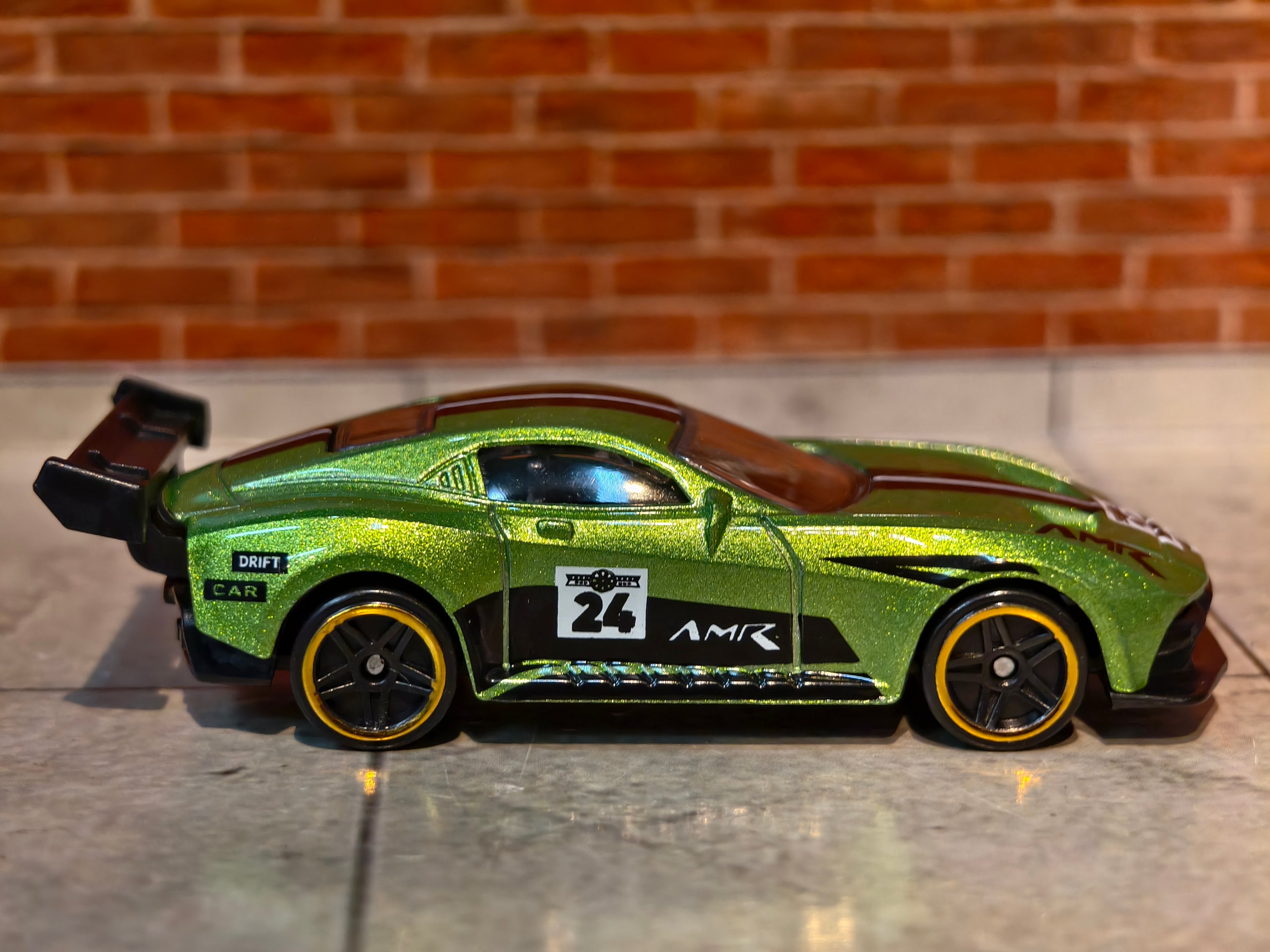 Aston Martin Vantage 1:64 Scale in Acrylic Box