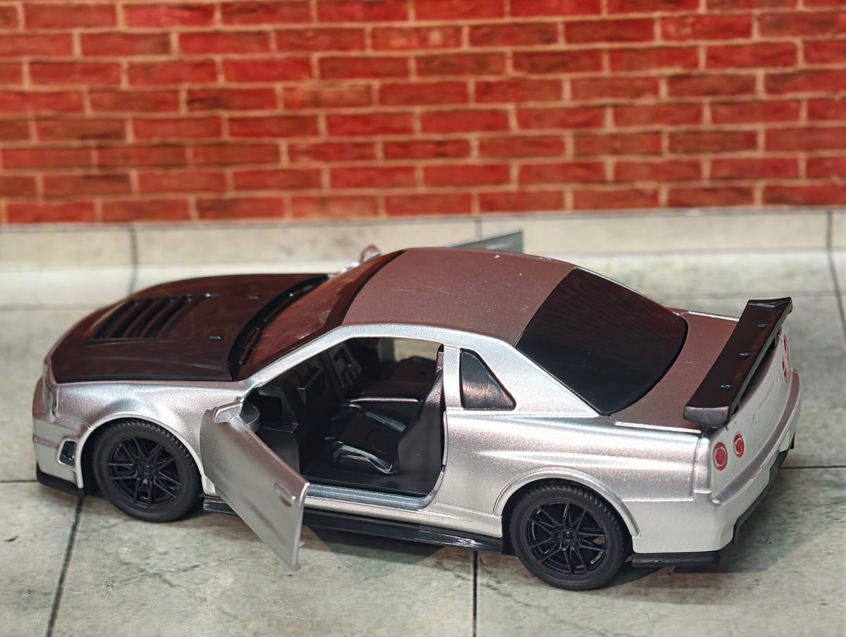 Nissan Skyline R34 1:36 Scale Premium Detailing