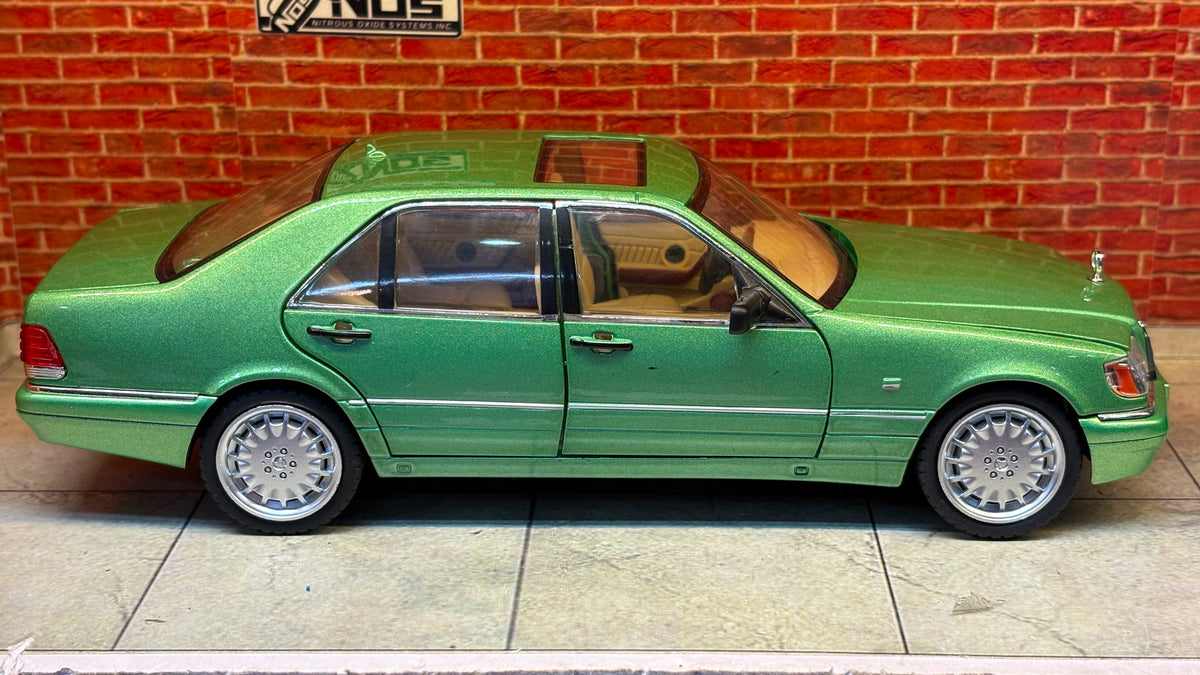 Mercedes-Benz S-Class (W140 generation) 1:24 Scale Premium Detailing
