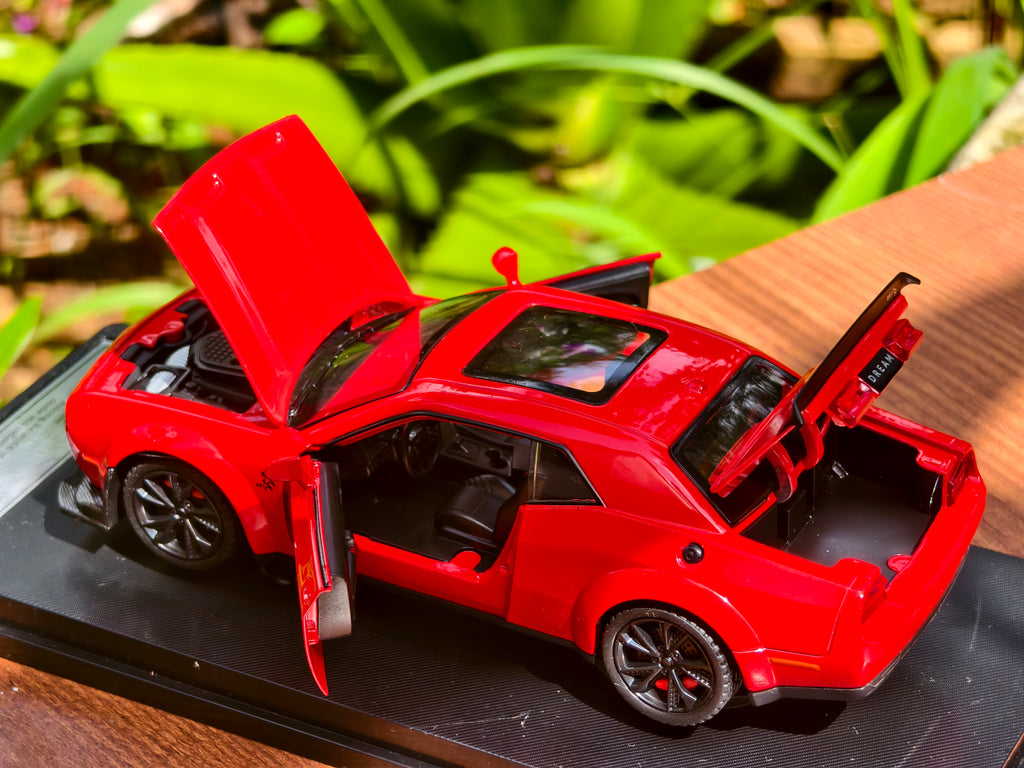 Dodge Charger SRT 1:32 Scale in Acrylic Box