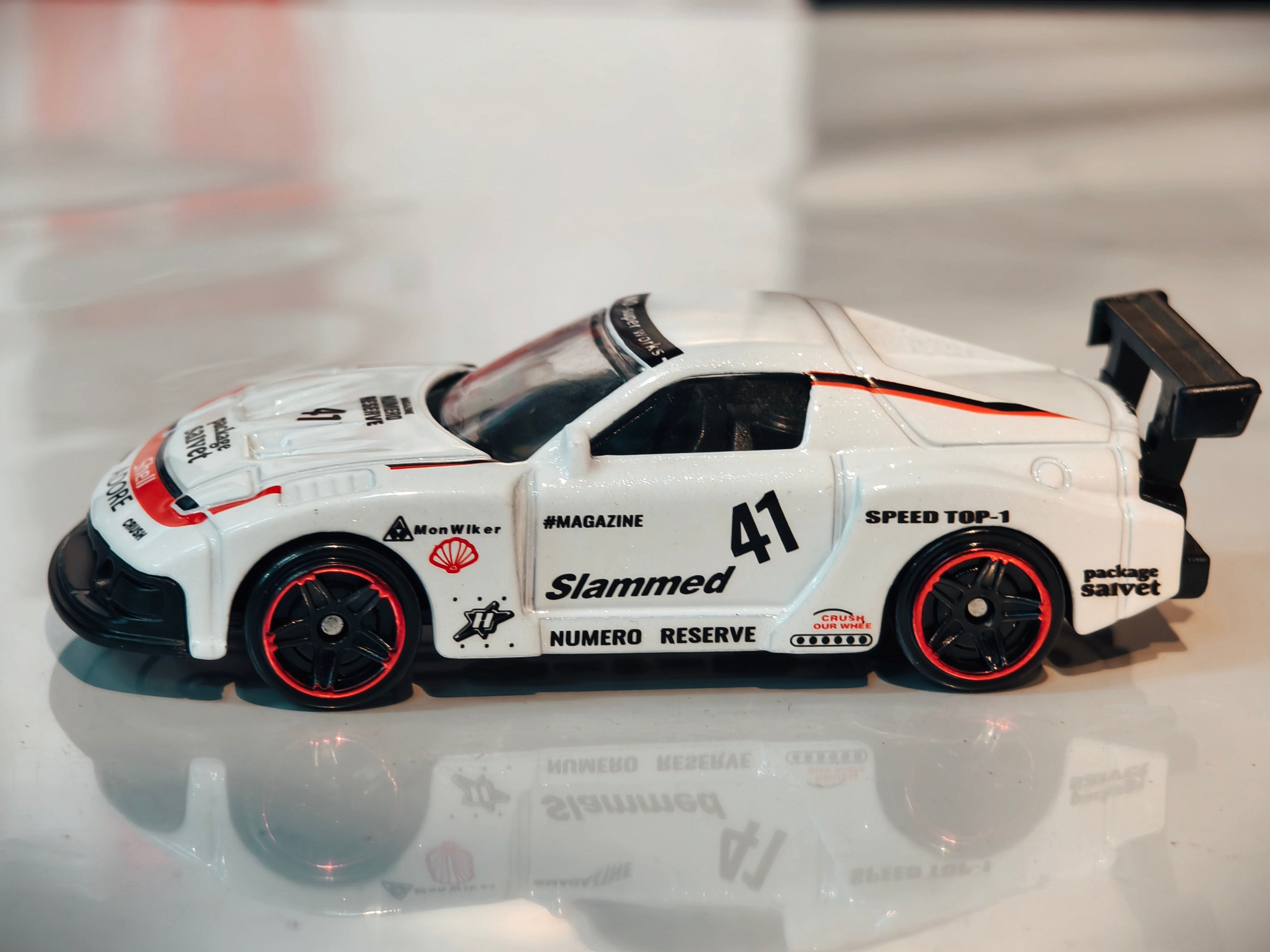 Mazda RX7 1:64 Scale in Acrylic Box