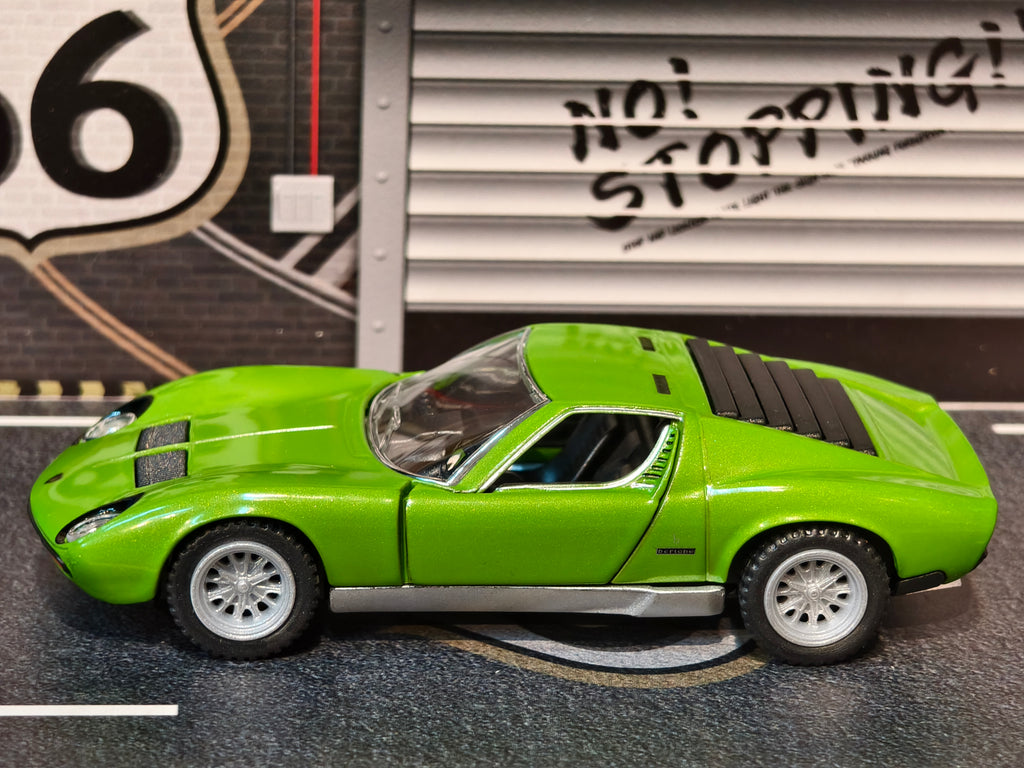 KINSMART OFFICIAL LICENSED 1971 Lamborghini Miura P400 SV KT5390 1:34 Scale