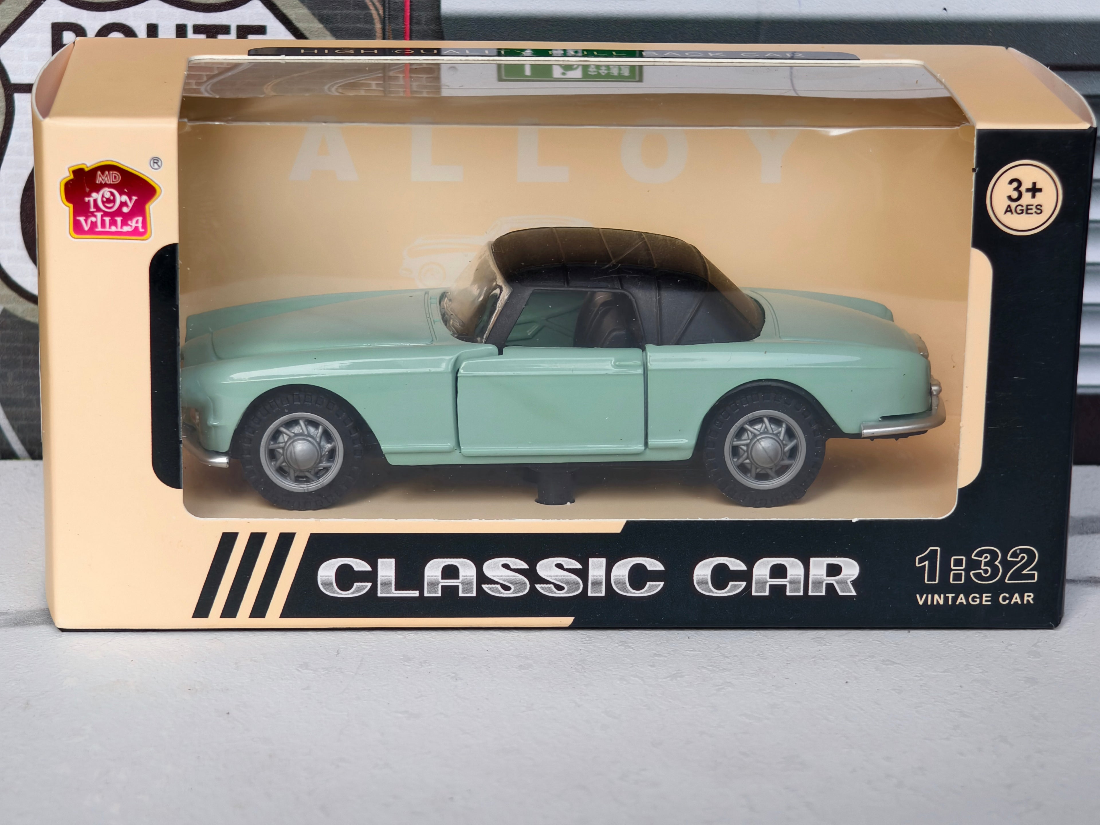 BMW 503 Convertible 1:36 Scale Classic Car