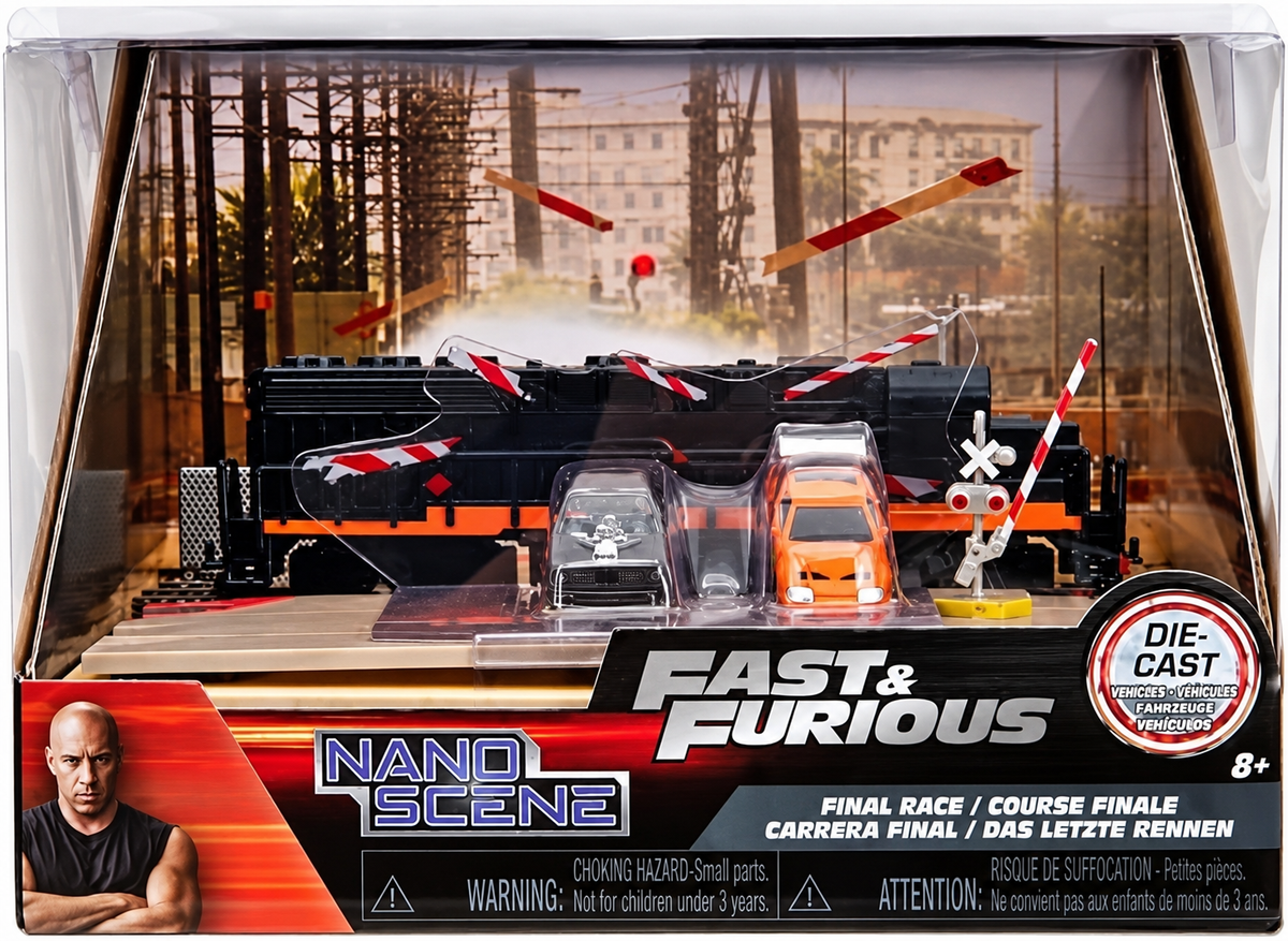 Jada Fast and Furious Official Licensed Final Race Nano Diaroma