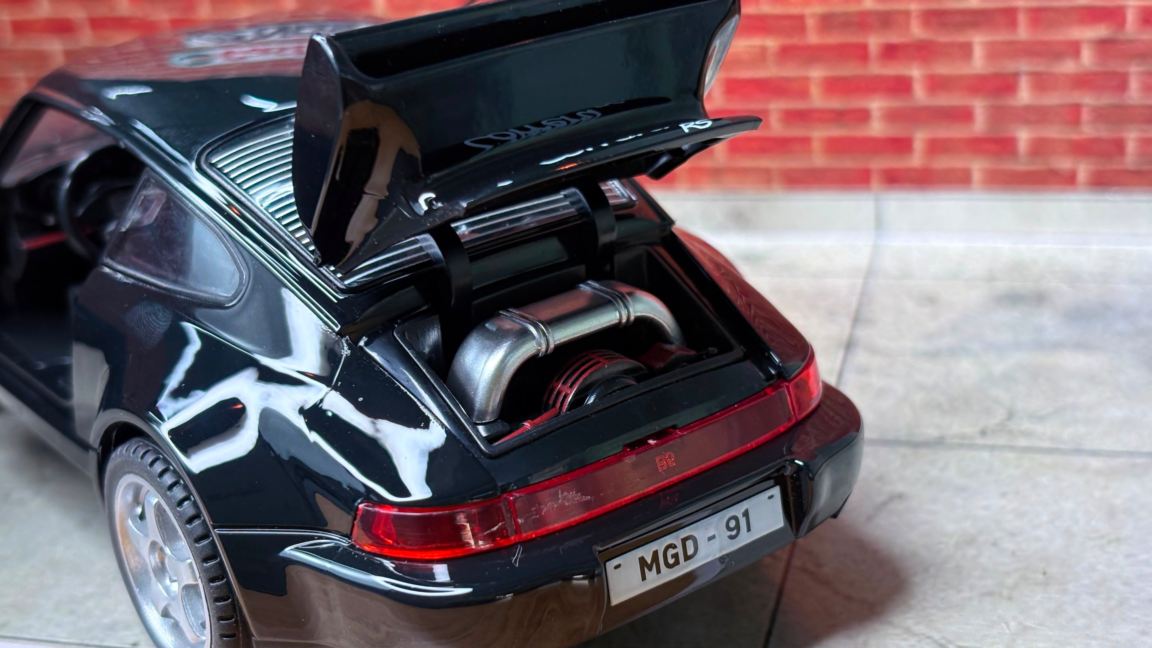 Porsche 911 (964) Turbo 1990 s 1:24 ABS Premium Detailing