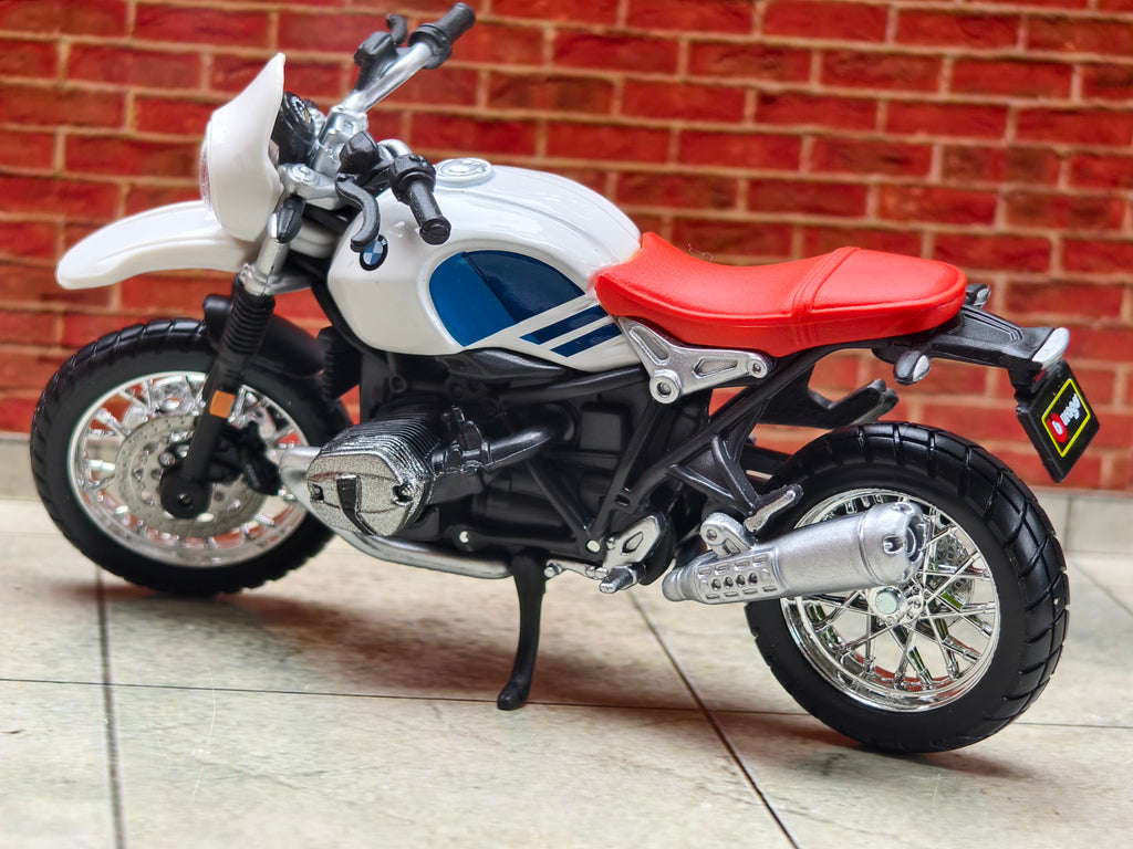Burrago Official Licensed BMW R nine T Urban GS 1:18 Scale
