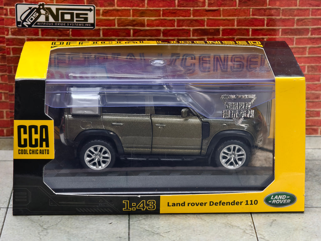 CCA Official Licensed Land Rover Defender 110 1:43 Scale Premium Detailing