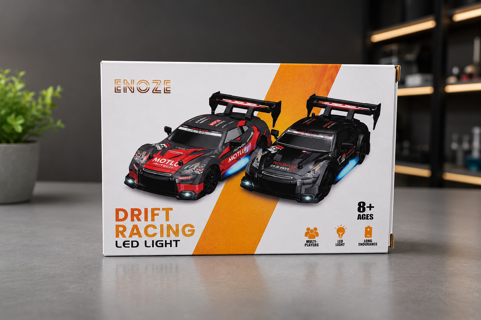 4WD Drift RC 20 Kmph 1:24 Scale with Proportional Acceleration and Speed Adjustments