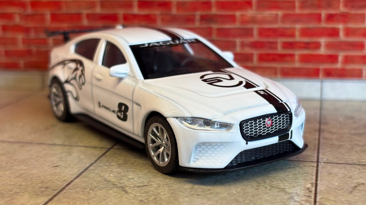 QY Official Licensed Jaguar XE SV Project 8 1:43 Scale Premium Detailing