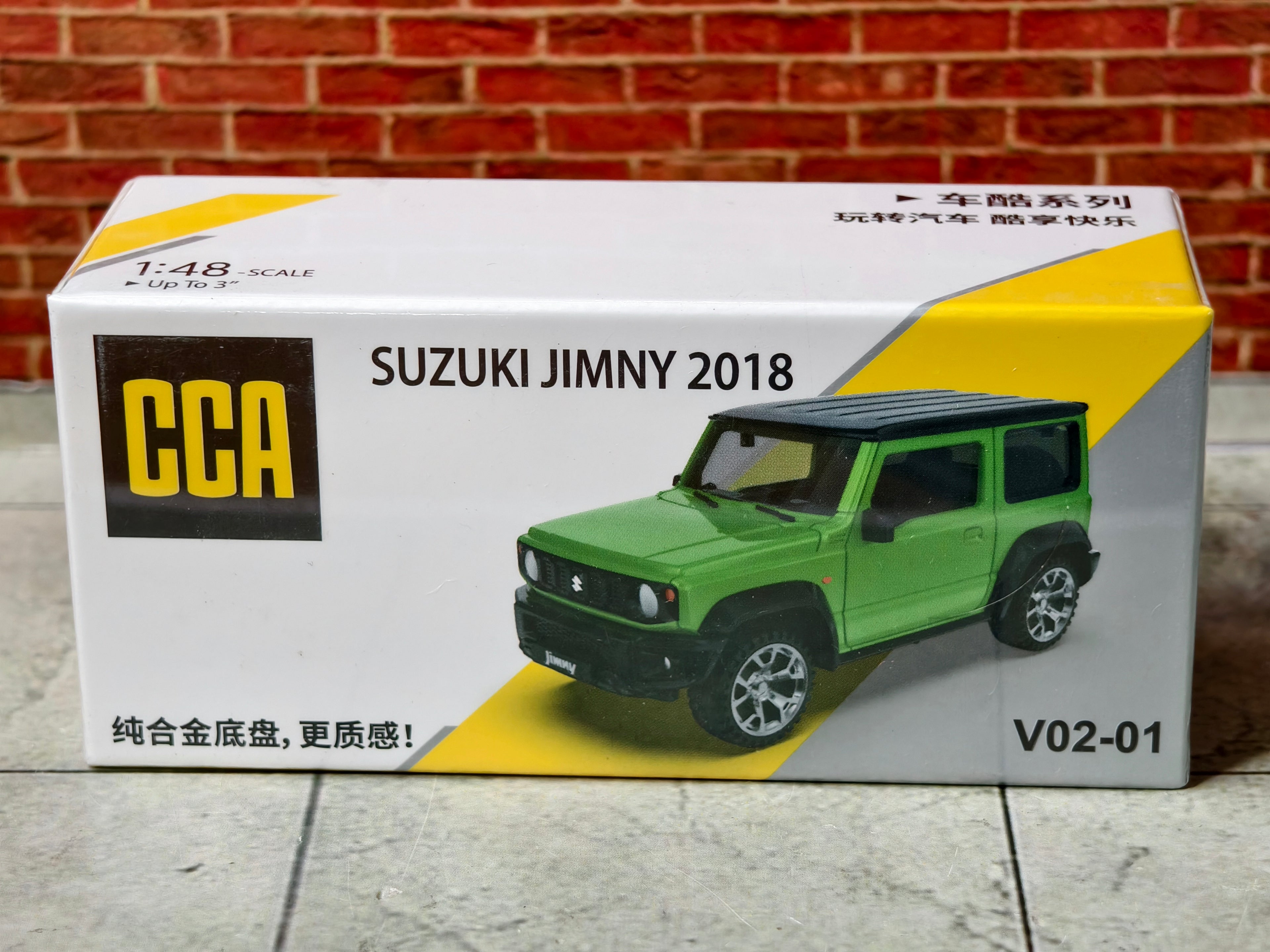 CCA Official Licensed Suzuki Jimny 1:48 Scale Box Piece