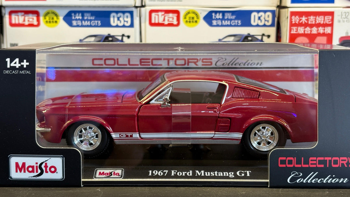 Maisto Official Licensed 1967 Ford Mustang  1:24