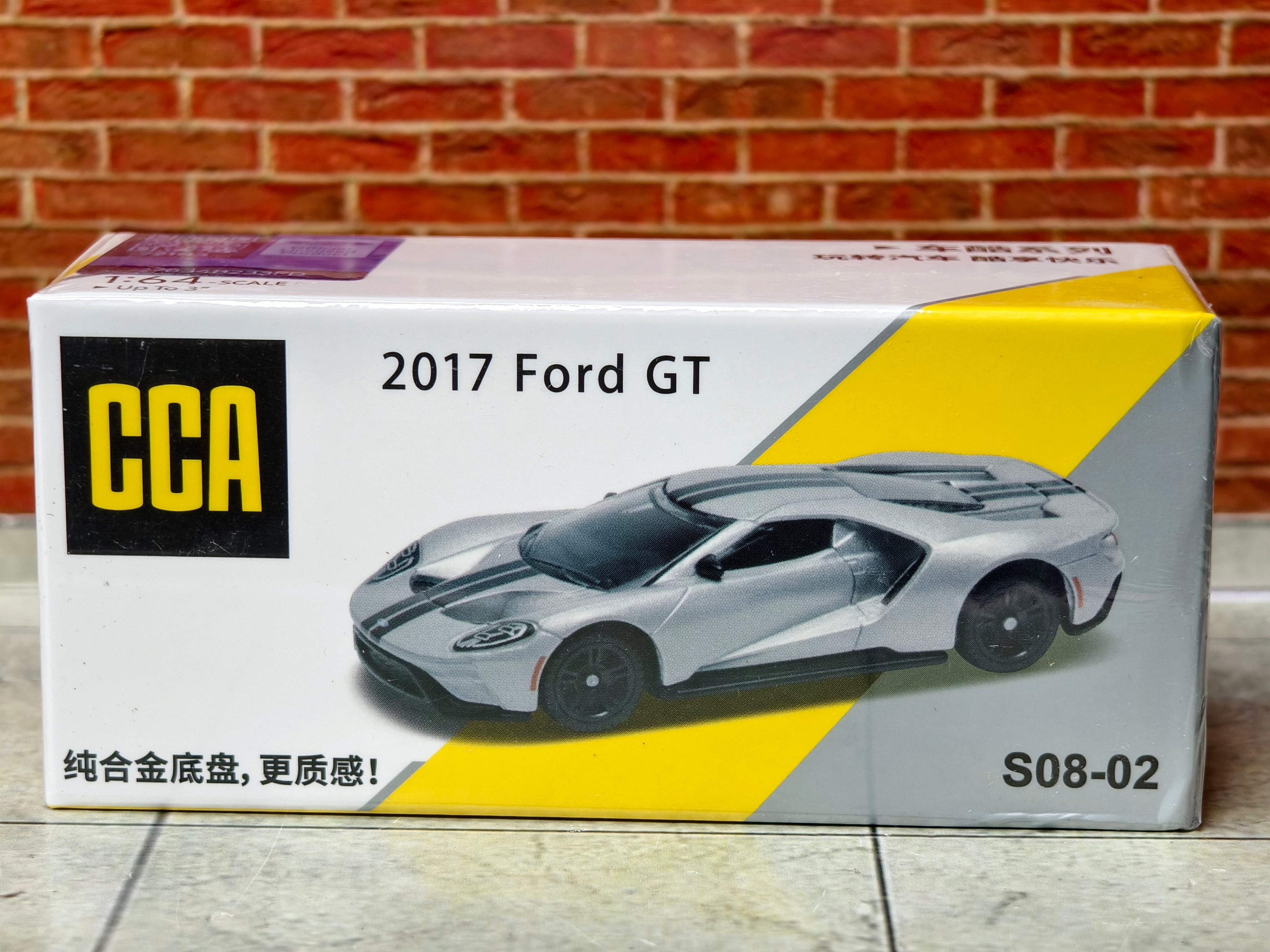CCA Official Licensed Ford GT 1:64 Scale Box Piece