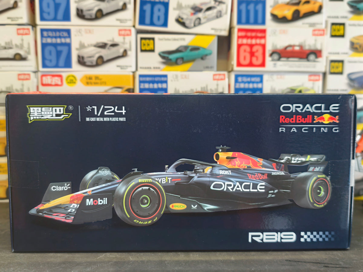 QY Toys Official Licensed F1 Oracle Redbull Racing RB19 1:24 Scale Premium Detailing