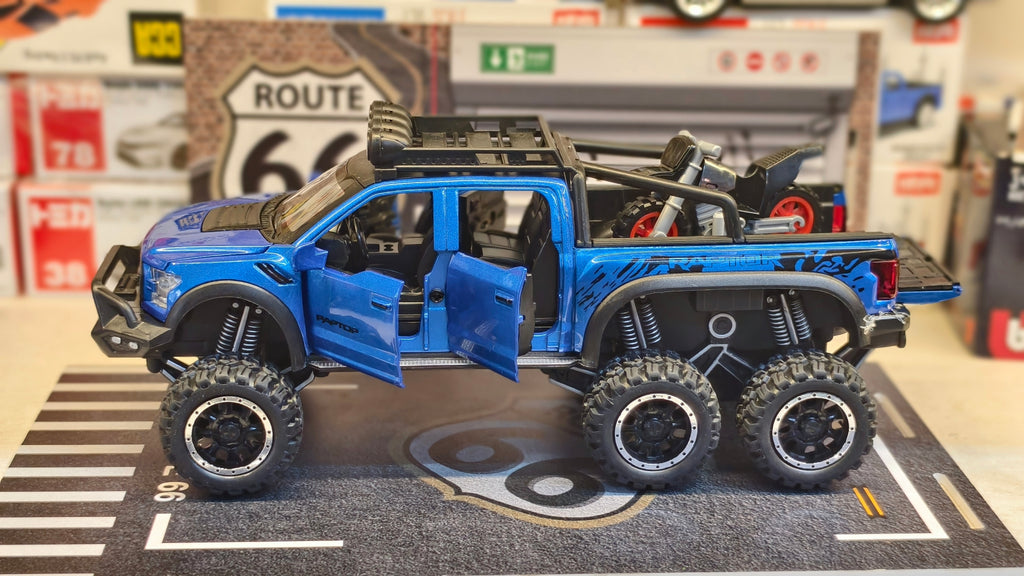 Ford Raptor 1:28 Scale with Detachable Bike