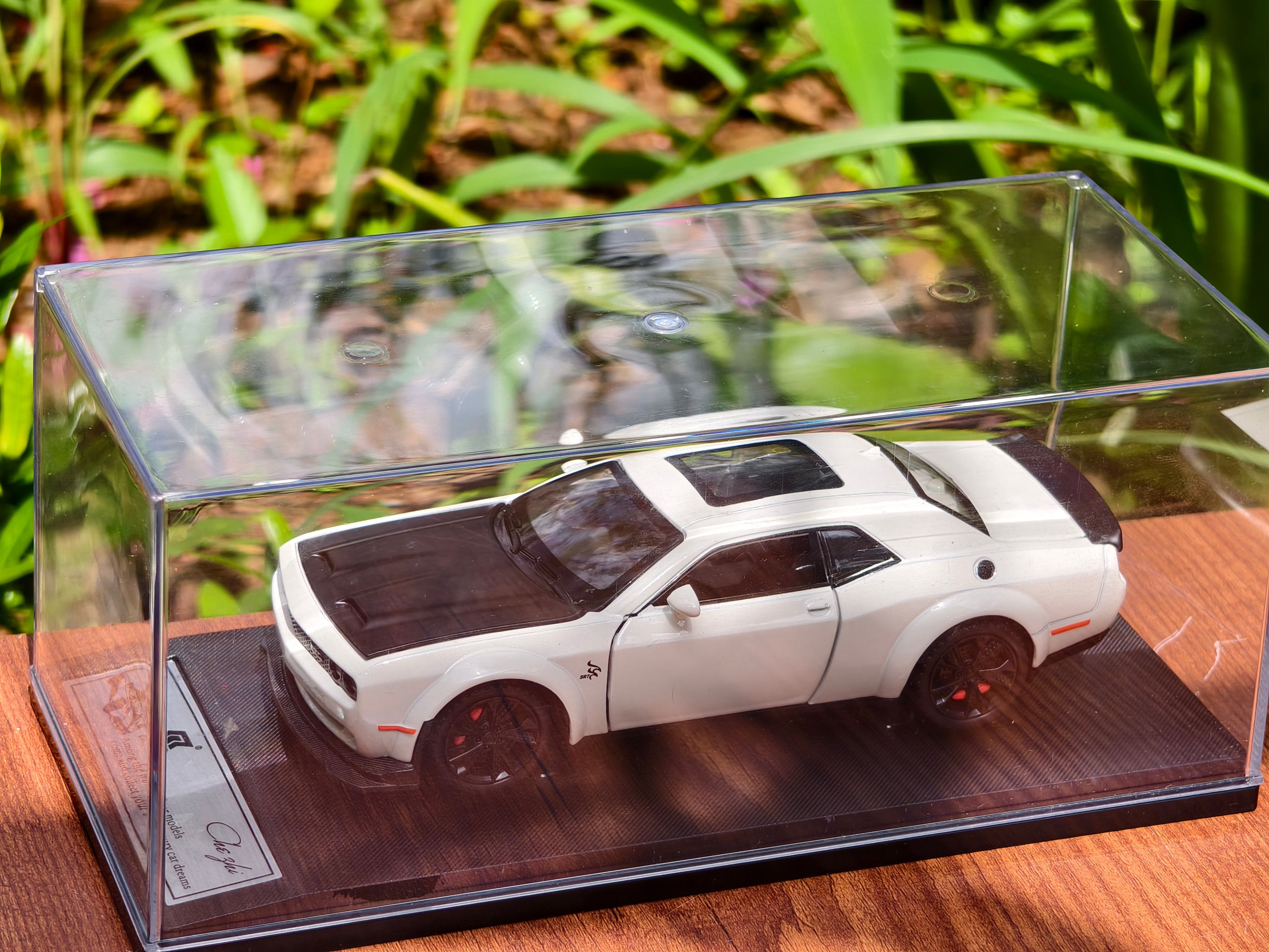 Dodge Charger SRT 1:32 Scale in Acrylic Box