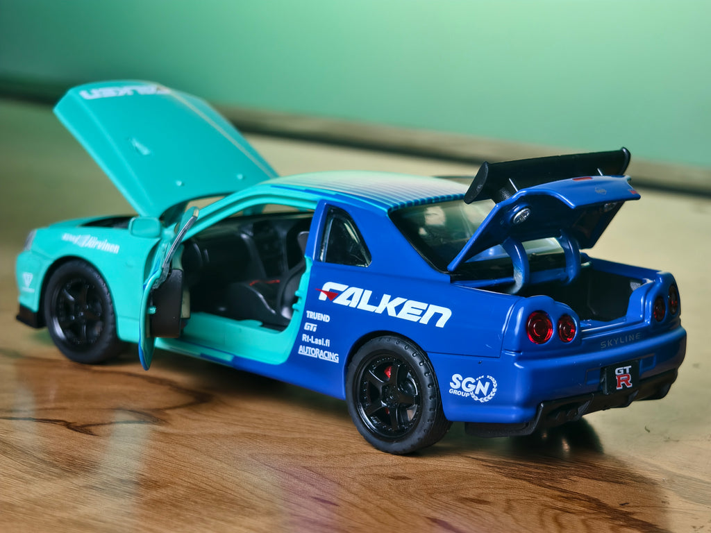 Nissan Skyline GTR R-34 Racing Livery Edition 1:32