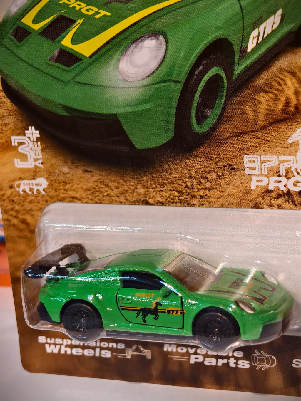 PORSCHE 911 GT3 RS 1:64 Door openable and Suspension working