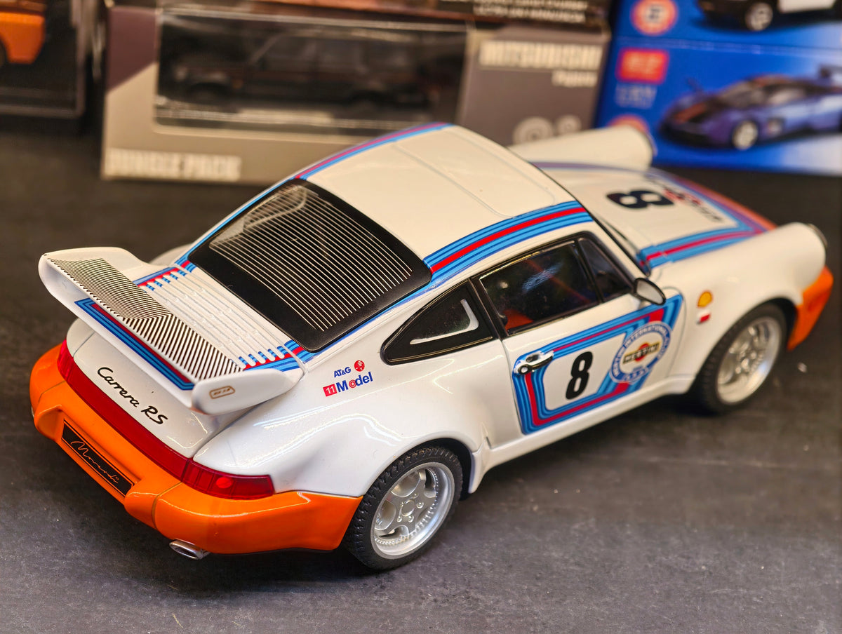 Porsche 911 (964) Turbo 1:24 Scale Premium  Scale model Martini Racing Livery