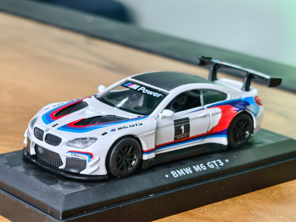CCA Official Licensed BMW M6 GT3 1:44 Scale in Acrylic Box