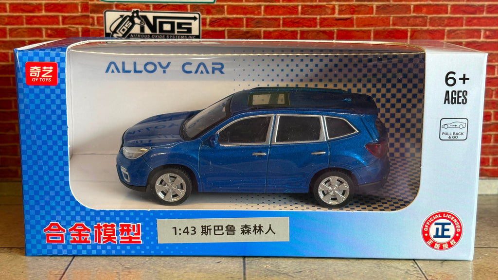 QY Official Licensed Subaru Forester 1:43 Scale Premium Detailing
