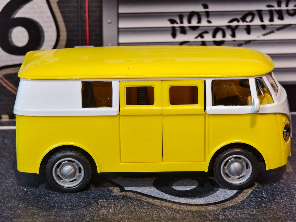 Volkswagen Kombi Van 1:36 Scale with Light and Sound Box Piece