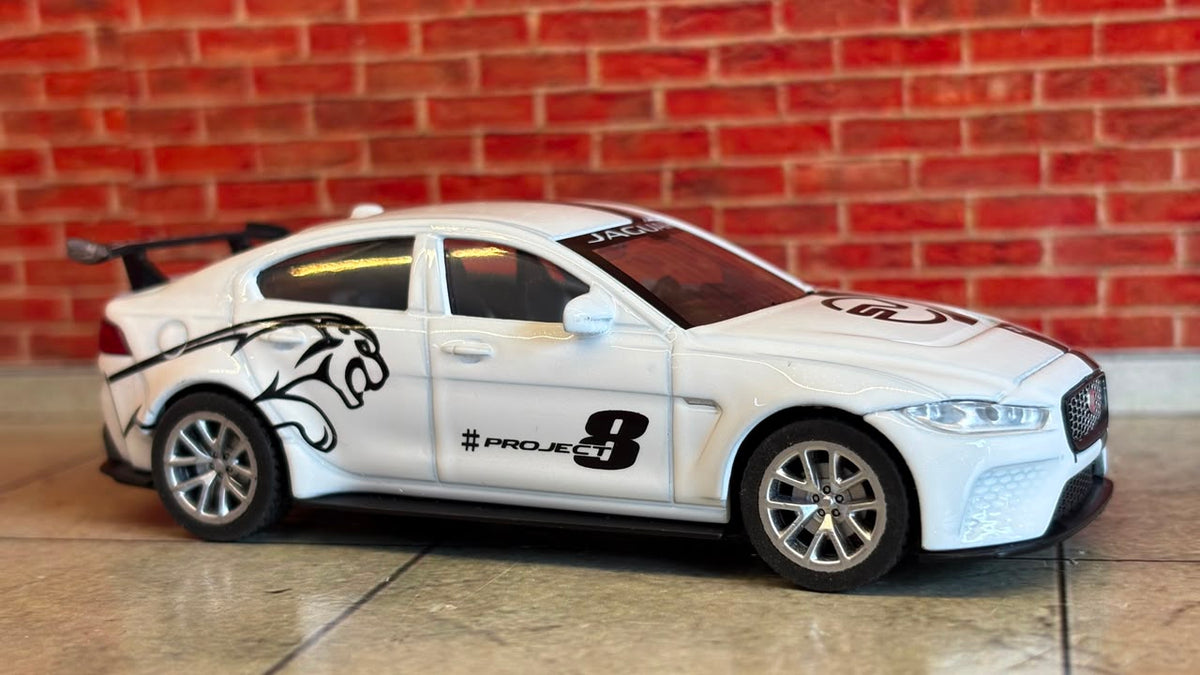 QY Official Licensed Jaguar XE SV Project 8 1:43 Scale Premium Detailing