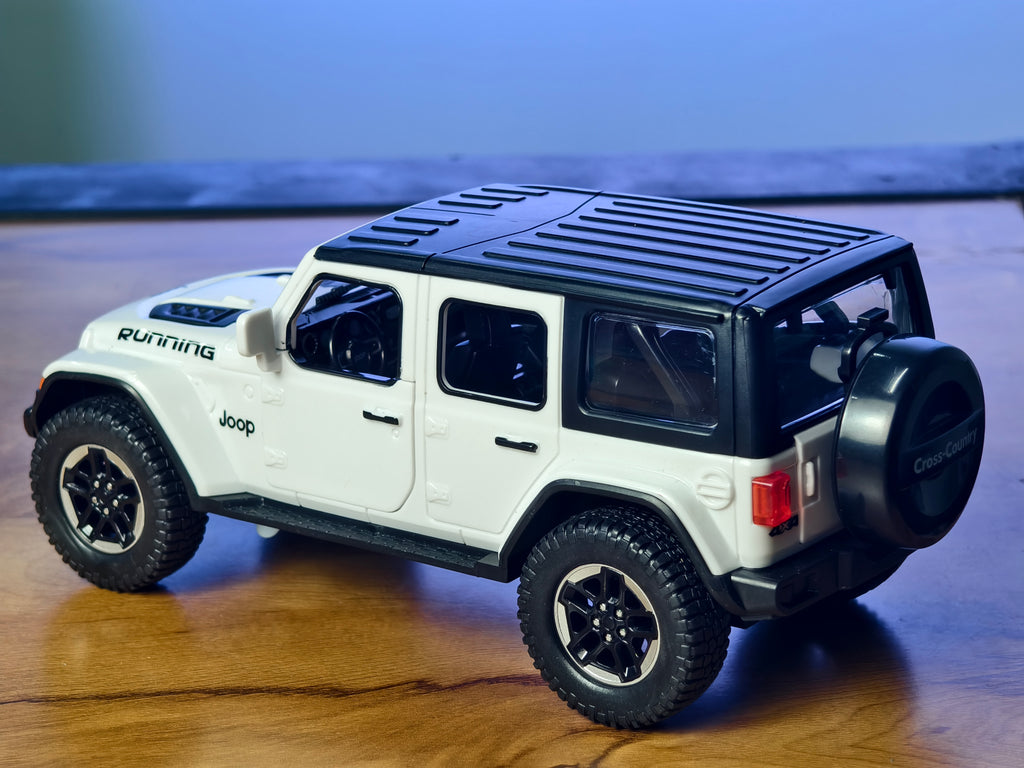Jeep Wrangler Rubicon 1:24 Scale ABS Material Premium Detailing