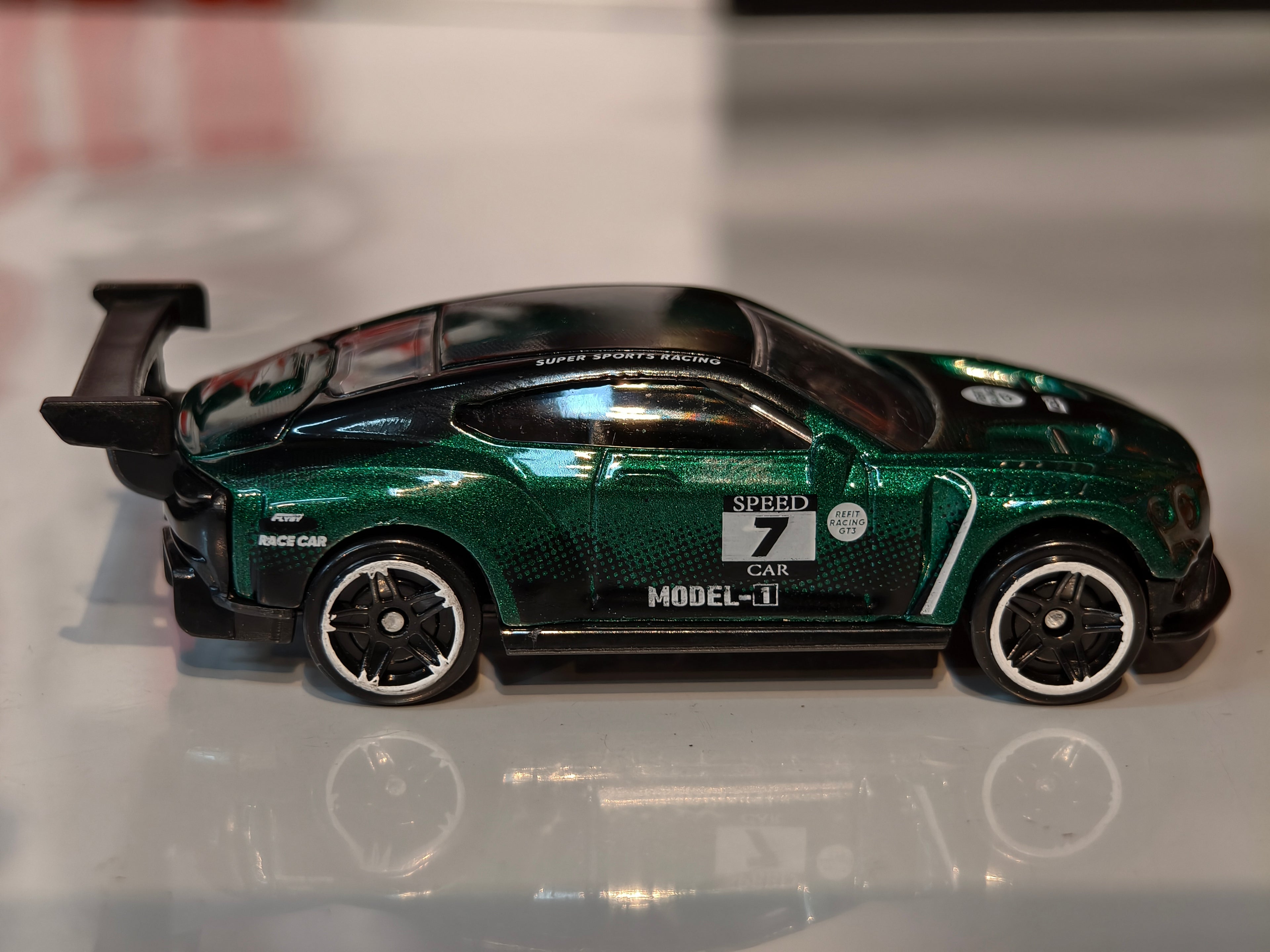 Bentley Continental GT3 1:64 Scale in Acrylic Box
