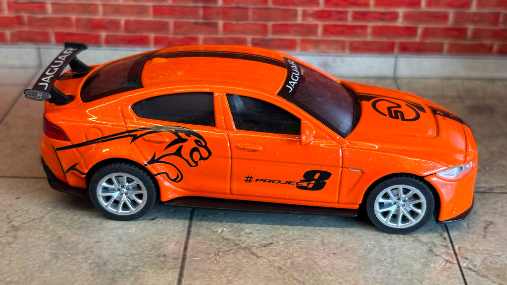 QY Official Licensed Jaguar XE SV Project 8 1:43 Scale Premium Detailing