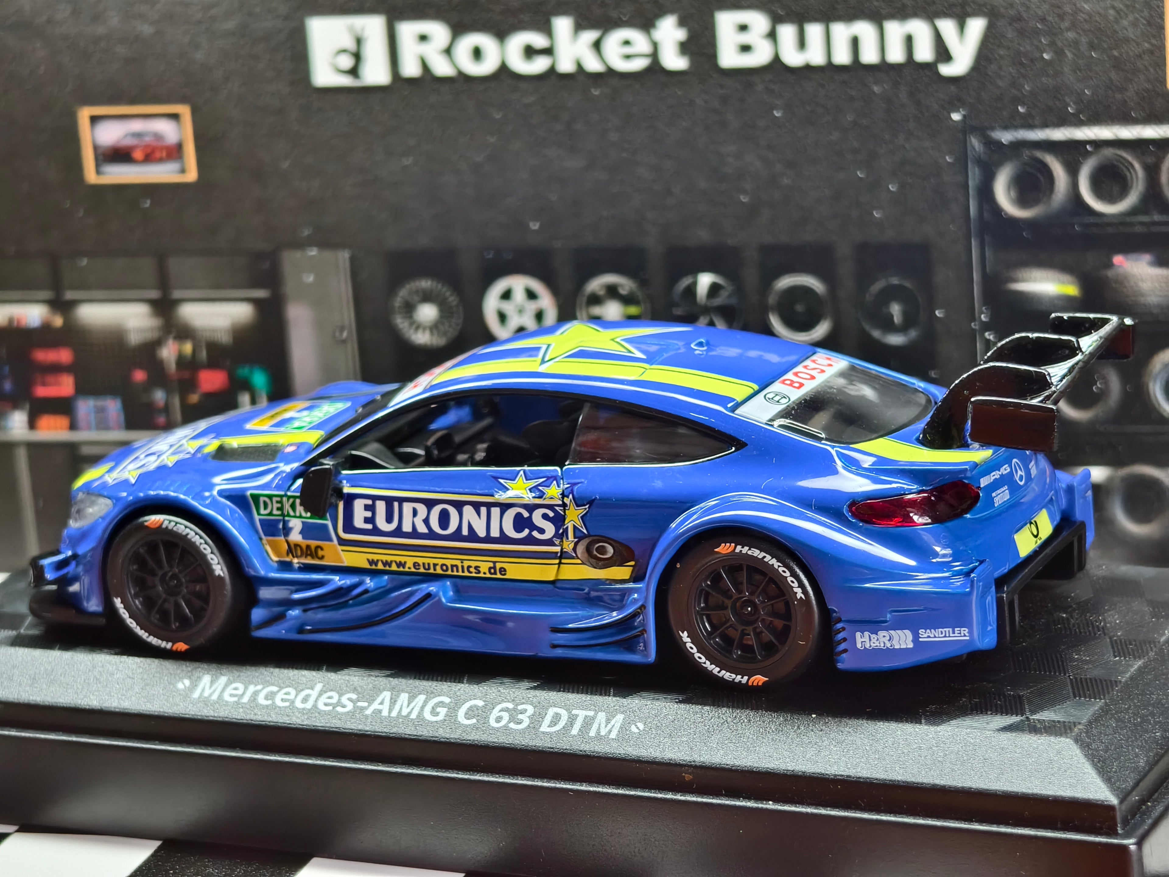 CCA Official Licensed MERCEDES AMG C 63 DTM 1:43 Scale in Acrylic Box