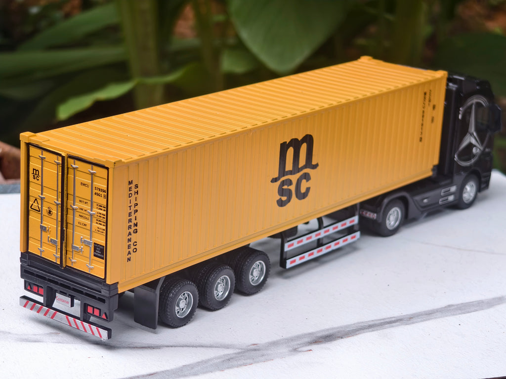 Mercedes-Benz Actros container truck (tractor-trailer) 1:50 Scale Big Size