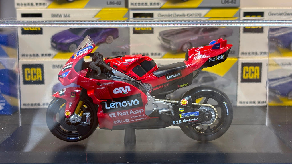 2024 Ducati Desmosedici GP #1 Moto GP Pecco 1:18 Maisto Licensed Diecast Scale Model Bike