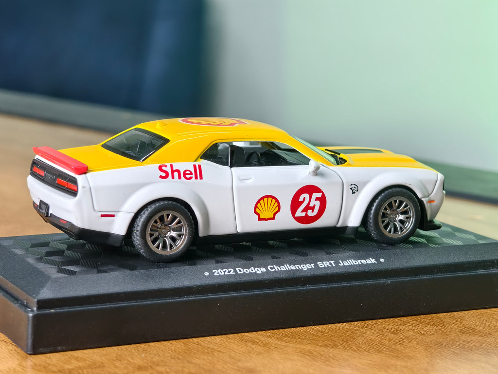 CCA Official Licensed 2022 Dodge Challenger SRT Jail Break Edition 1:44 Scale in Acrylic Box