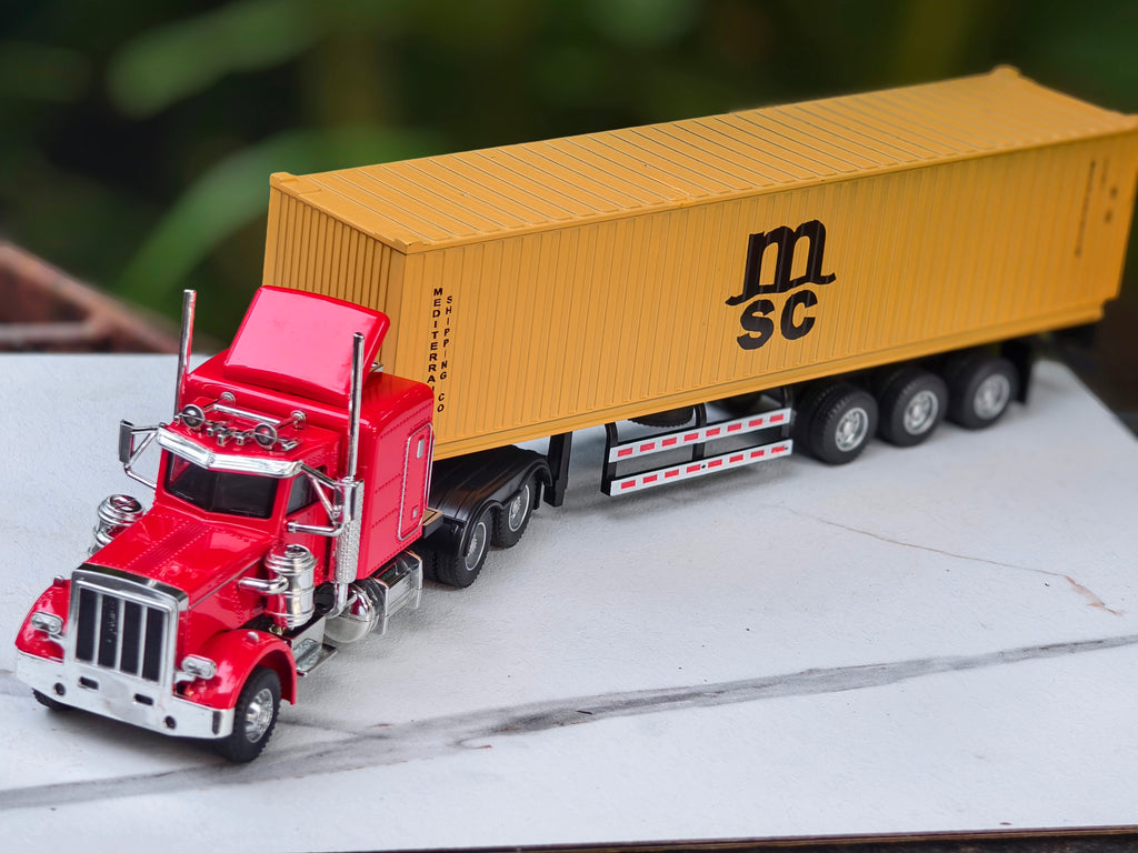 Kenworth W900 Classic American semi-truck (tractor-trailer) Big Size