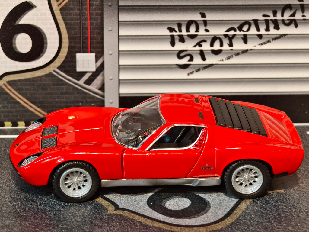 KINSMART OFFICIAL LICENSED 1971 Lamborghini Miura P400 SV KT5390 1:34 Scale