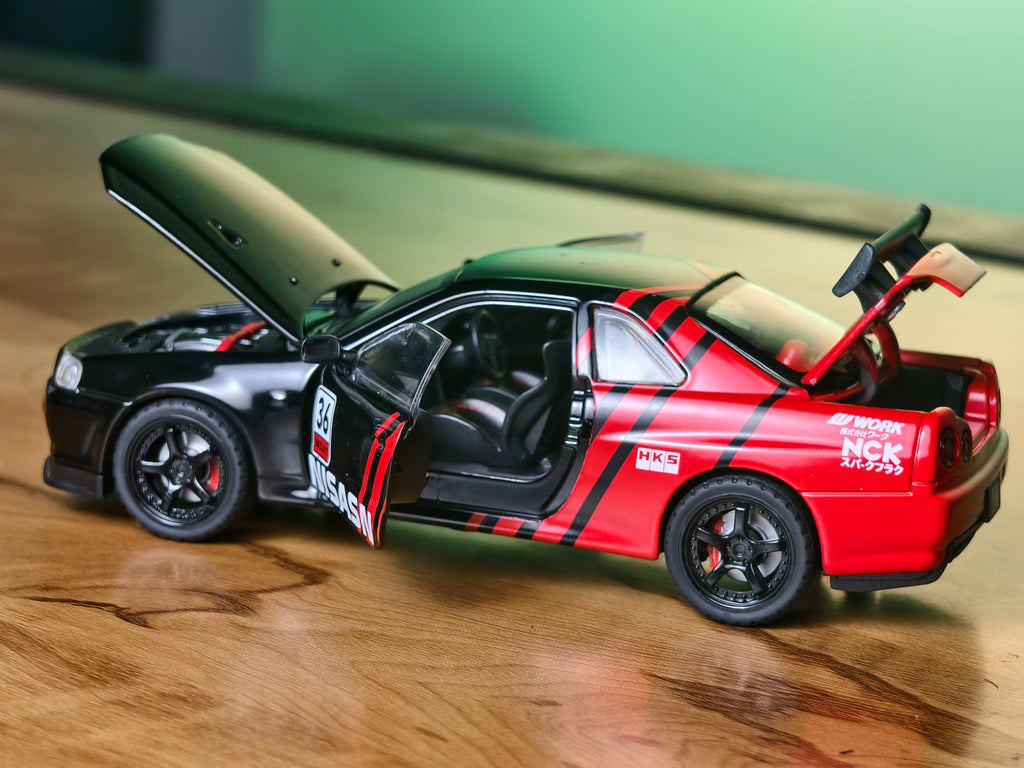 Nissan Skyline GTR R-34 Racing Livery Edition 1:32