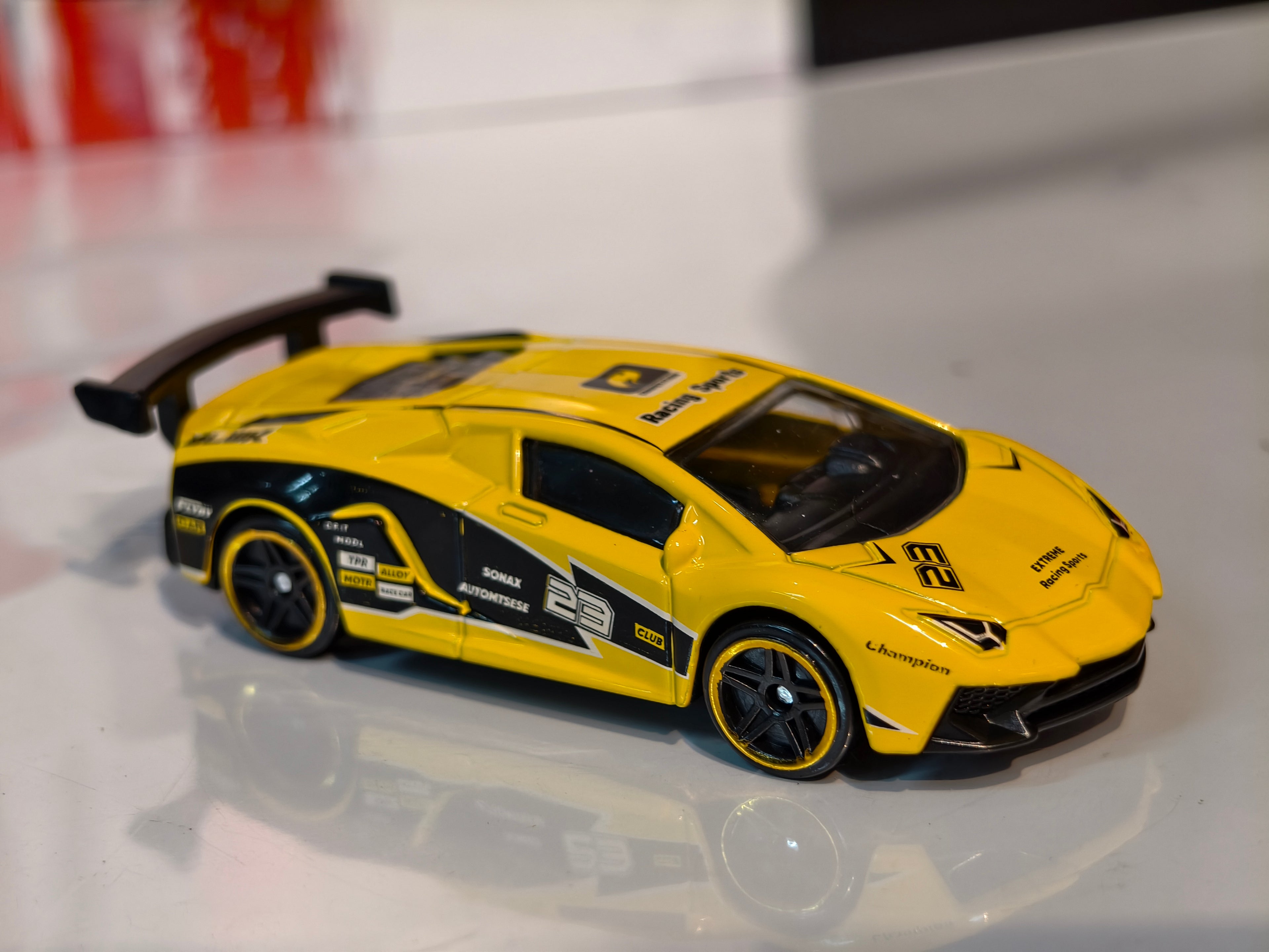 Lamborghini Huracan 1:64 Scale in Acrylic Box