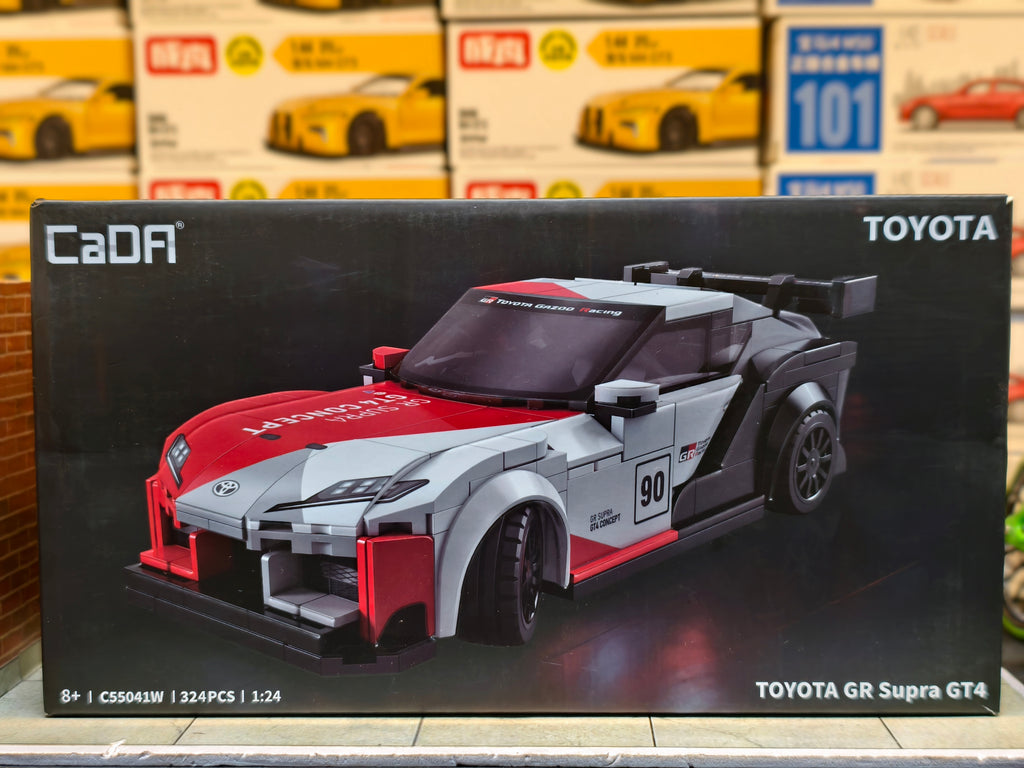 CaDA C55041W Official Licensed Toyota GR Supra GT4 1:24 scale building block set