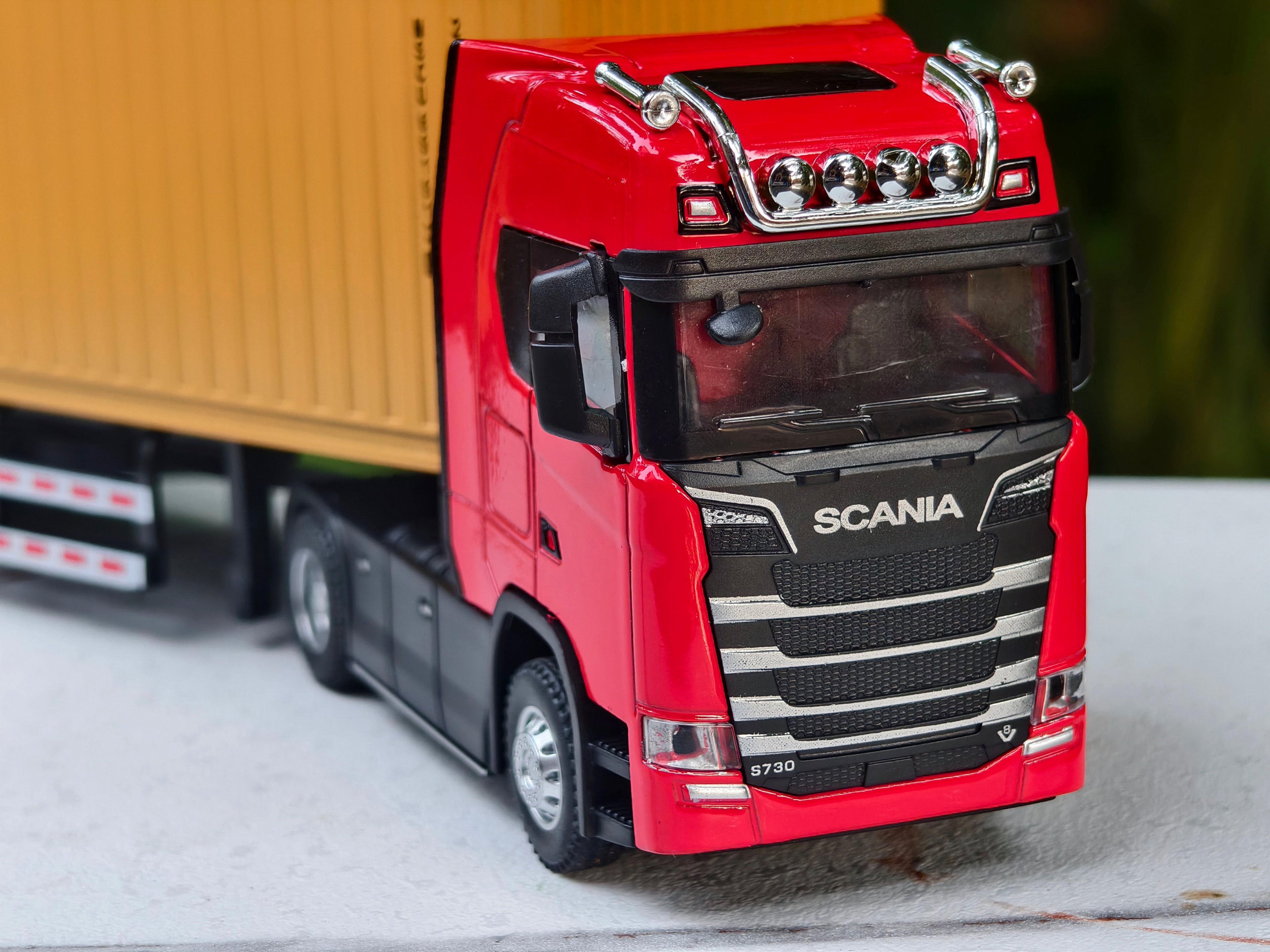 Scania S730 V8 (Tractor-Trailer) 1:50 Scale Big Size Truck