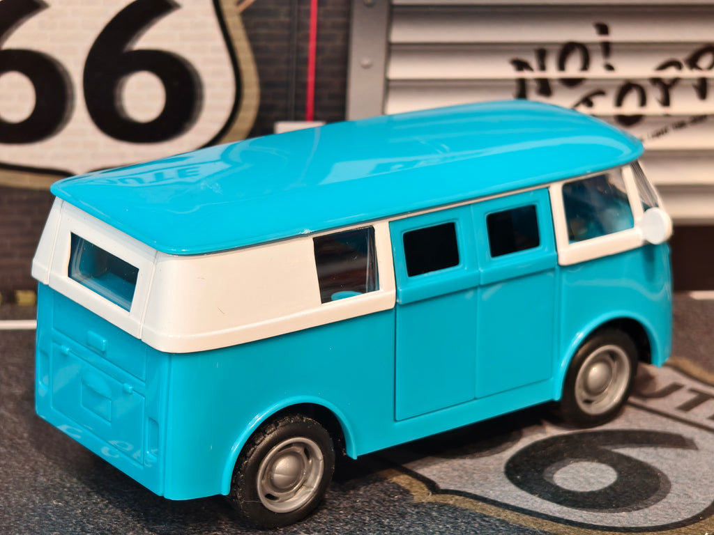 Volkswagen Kombi Van 1:36 Scale with Light and Sound Box Piece
